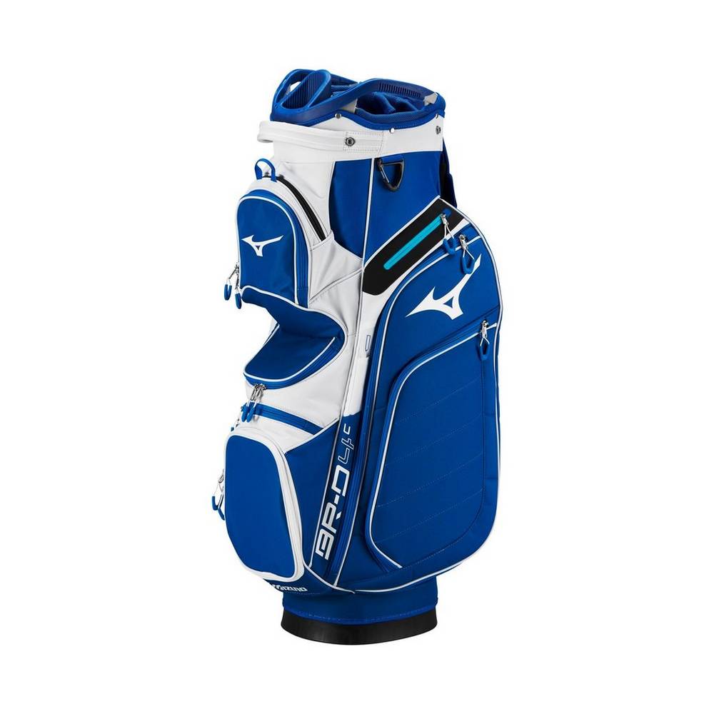 Borse Mizuno BR-D4C Cart Uomo - Blu/Bianche - 74358-ZJGW